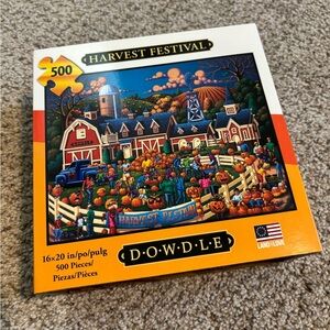 Eric Dowdle Harvest Festival 500 Piece Puzzle | autumn | family game night